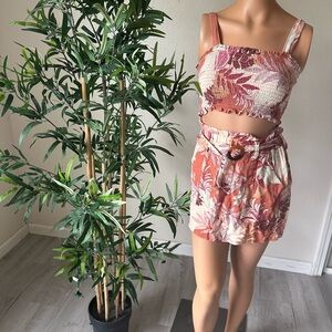 2 piece skirt & top set
